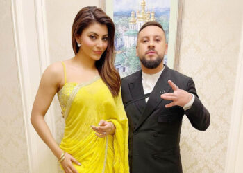 War blues has withheld Actress Urvashi Rautela and Ukrainian superstar Dmitriy Monatik future plans over an International song