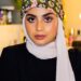 Aliya Fatima an entrepreneur and an influencer has nailed the current Arab cosmetics style of glittering lids and long lashes which all ladies enjoy