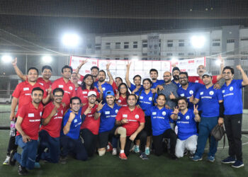 BNI-Navi Mumbai successfully organized a Cricket Premier League for their members