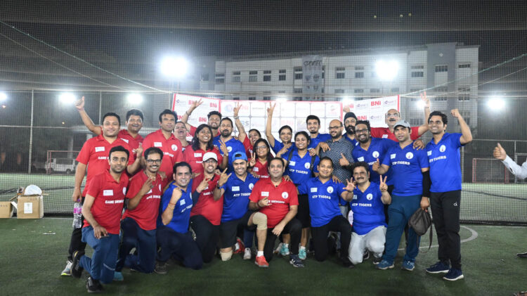 BNI-Navi Mumbai successfully organized a Cricket Premier League for their members