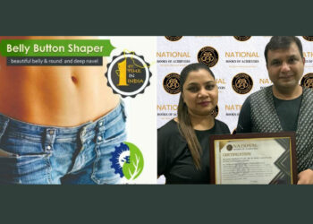 SBJ Cosmo Healthcare Pvt. Ltd, MD- Mr. Baldev Jumnani Grabs the National Book of Achievers for Belly Button Shapperman of India