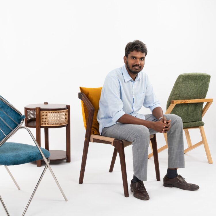 Nandha Ravichandran- A young designer producing furniture pieces worth remembering