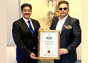 Sandeep Marwah Placed in World Book of Records London Third Time