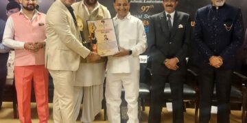 Save Earth Activist Sandeep Choudhary has been Awarded by Icons & Trailblazers Awards