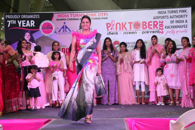 Doctors Ramp Walk – Mom with Kids for Breast Cancer Awareness 