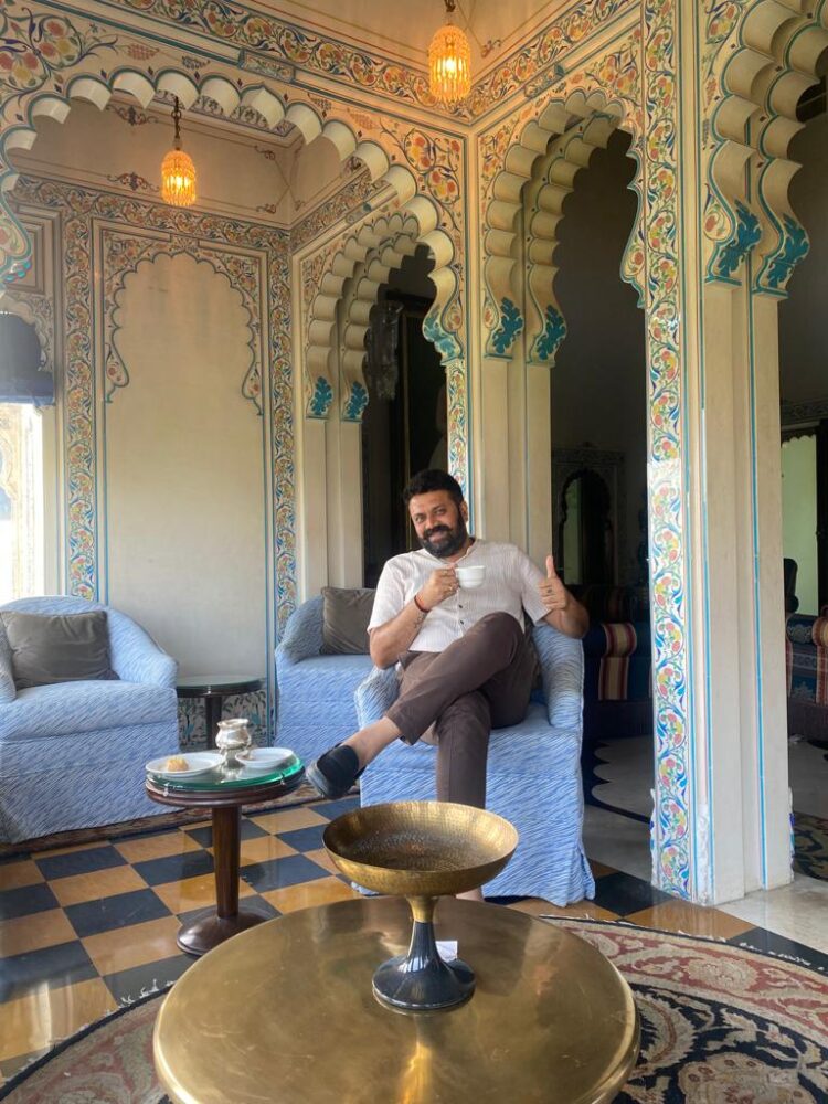 Living the passion says SANDEEP RATHORE (@ sandystraveltales)