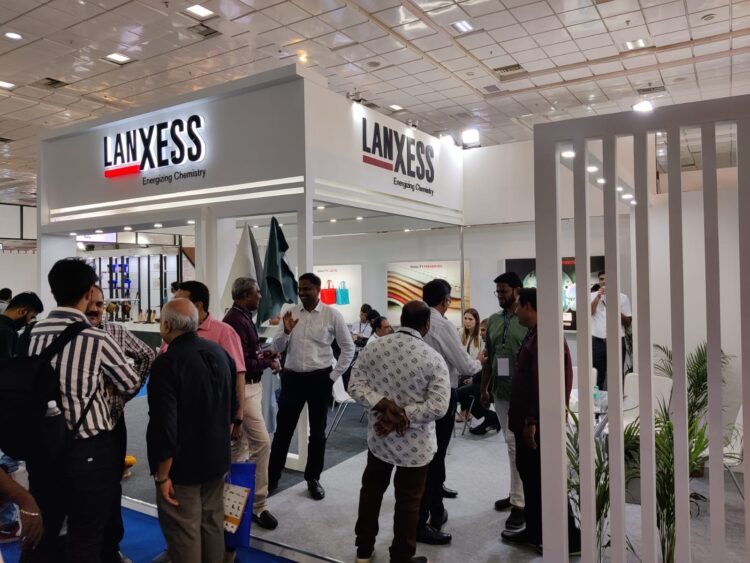 LANXESS showcased Fungicides for Leather at IILF 2023