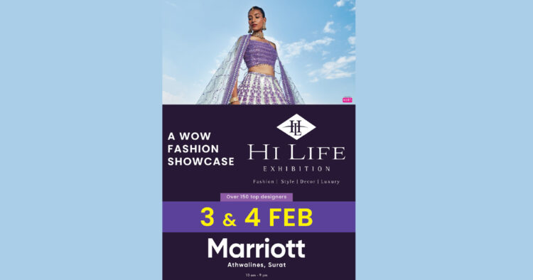 On 03rd & 04th February at Hotel Marriott Hi Life Exhibition Season's trendiest fashion showcase is back