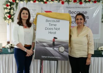 Metaphyical therapist Sahar Gharachorlou's latest book launched in Chandigarh