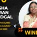 Usha Kiran Moodgal Shines Bright with the Maharishi Valmiki Bharatiya Gaurav Samman 2023 Win – Read Her Inspiring Story Now!