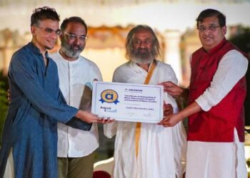 Art of Living’s impactful Water Project recognized with AquaKredits, unlocking the economic value of WATER