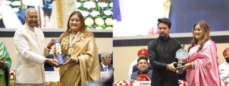 MeghaShrey NGO Lauded for its Cervical Cancer Free India Campaign, Seema Singh crowned as Champion of Change and Philanthropist of the Year