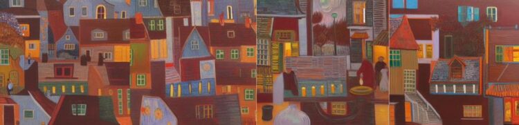 Embracing Simple Living: The Vivid World of Dr. Priya Yabaluri's Surreal Landscapes -Life Of PY π