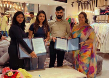 GroWise Academy, Panchwati Silks, Future Fashion Visionaries, fashion industry, Job Shadowing Program, Leena Canjivaram, Aiyesha Sheik, Siddhanth Golchha,