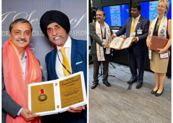Mr. Nagendra Prasad Nonavinakere received the prestigious honor from UK Parliament for his contribution in the area of Technology and Innovation (Mobile and Automotive Industry) as part of the G20 Initiative