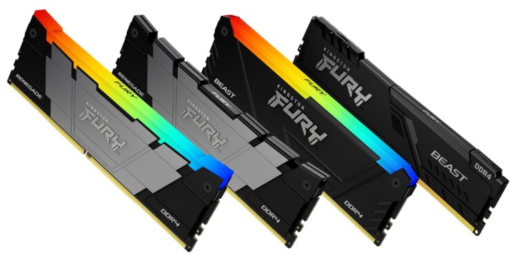 Kingston FURY DDR4 UDIMMs Get a New Look