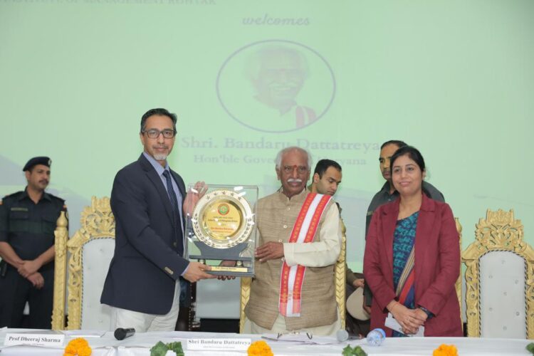 IIM Rohtak Welcomes the Governor of Haryana