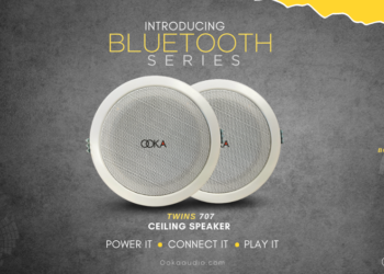 Ooka Audio Unveils a Breakthrough in Sound Technology with Wireless Ceiling Bluetooth Speakers