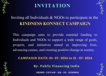 Join Hands for a Better World: Invitation to NGOs and Individual’s to be a part of our Funding Campaign “Kindness Konnect”