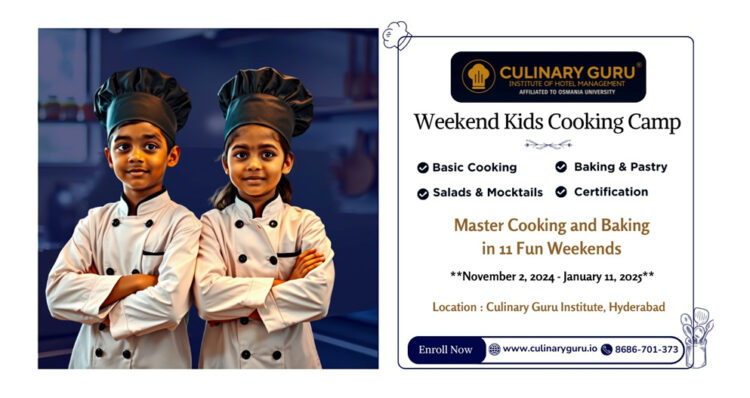 Culinary Guru Launches Exciting Weekend Cooking Camp for Kids