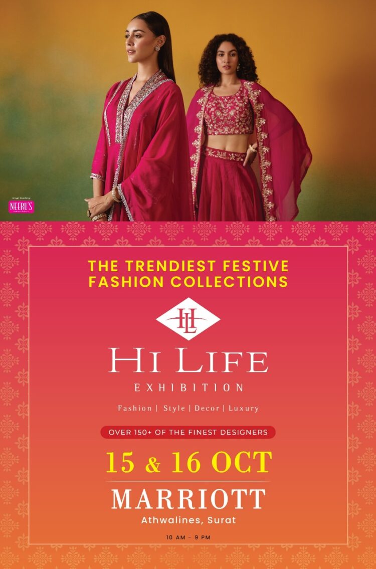 Get ready to immerse yourself in the vibrant spirit of the festive season with Hi Life Exhibition, coming to Surat on the 15th and 16th of October at Marriott