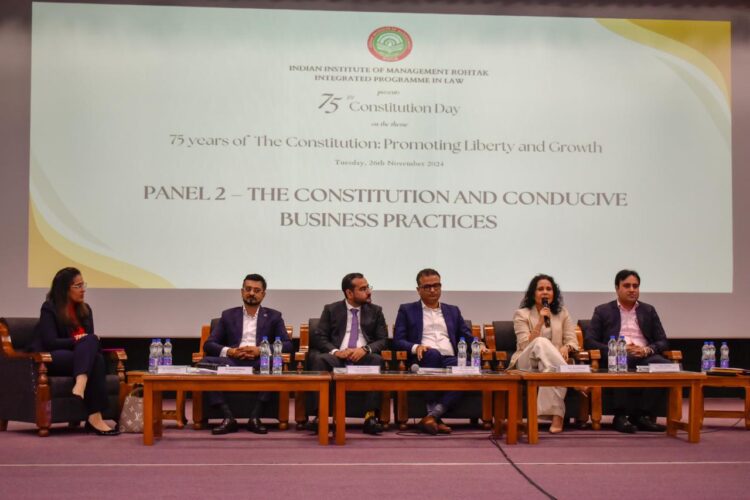 75 Years of The Constitution: IIM Rohtak Celebrates Liberty and Growth
