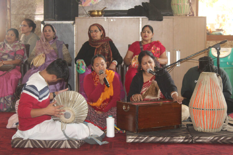 Peace and Prayer Assembly Organized at ISKCON Dwarka for Bangladesh