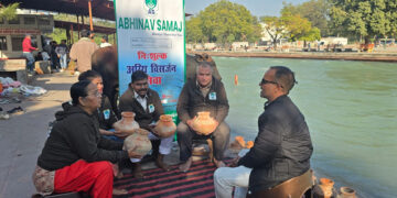 Abhinav Samaj Performs Asthi Visarjan of 170 Unclaimed Ashes in Haridwar