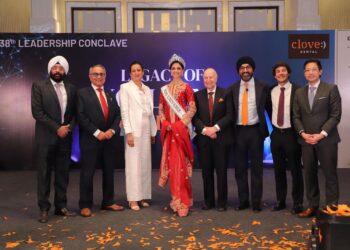 Miss Universe India 2024 Rhea Singha Honours Clove Dental Specialists at Prestigious Award Ceremony 