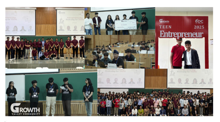At IIT Delhi, Teens (9-17) built Businesses, Pitched it to VCs | Entrepreneurship Bootcamp by Growth Valley Community