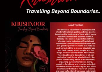 Mayaa SH Gets Candid On Her Upcoming Book “Khushnoor : Travelling Beyond Boundaries” …