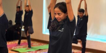 Initiative by Marriott International: Courtyard by Marriott Chakan Celebrates International Yoga Day 2025