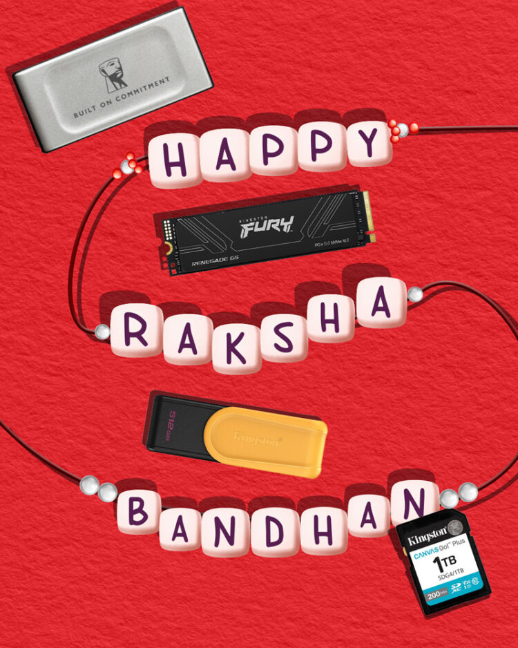 Celebrate Raksha Bandhan with Kingston Technology: Thoughtful Tech Gifts for Your Sibling