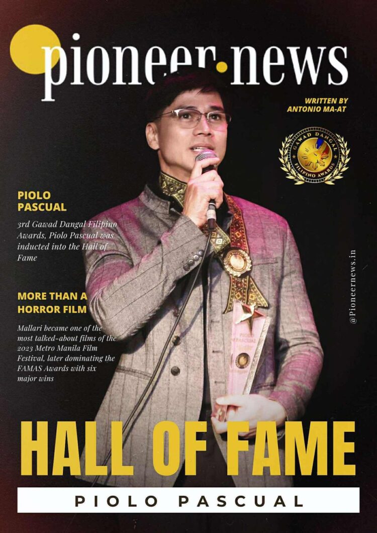 Piolo Pascual, 3rd Gawad Dangal Filipino Awards,