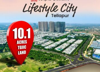 Rajapushpa Secures 10.09 Acres at TGIIC Auction in Osman Nagar