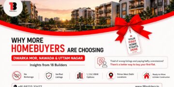 Why More Homebuyers Are Choosing Dwarka More, Nawada, and Uttam Nagar for Their First Flat — Insights from 18Builders