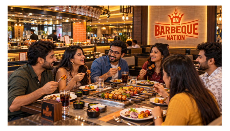 The Table as Theatre: Why Hyderabad’s Group Dining Scene Is Warming Up to Live-Grill Buffets